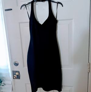 Kardashian Kollection Black Halter Dress